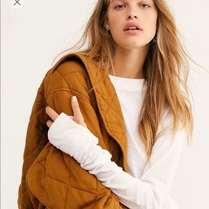 Free People Arden Tee Long Sleeve M